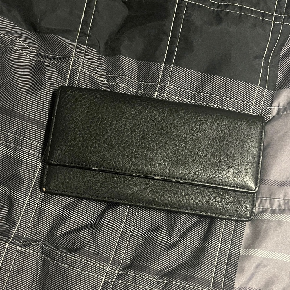 Black Leather Wallet